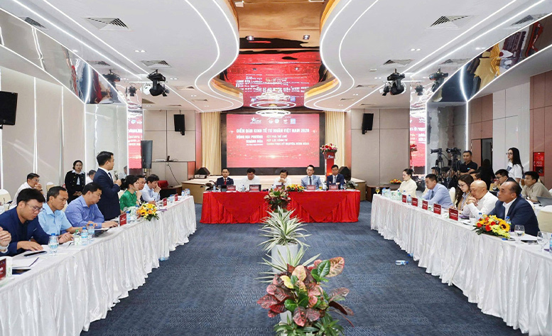 Quang cảnh Diễn đàn Kinh tế tư nhân 2026 tại Khánh Hòa